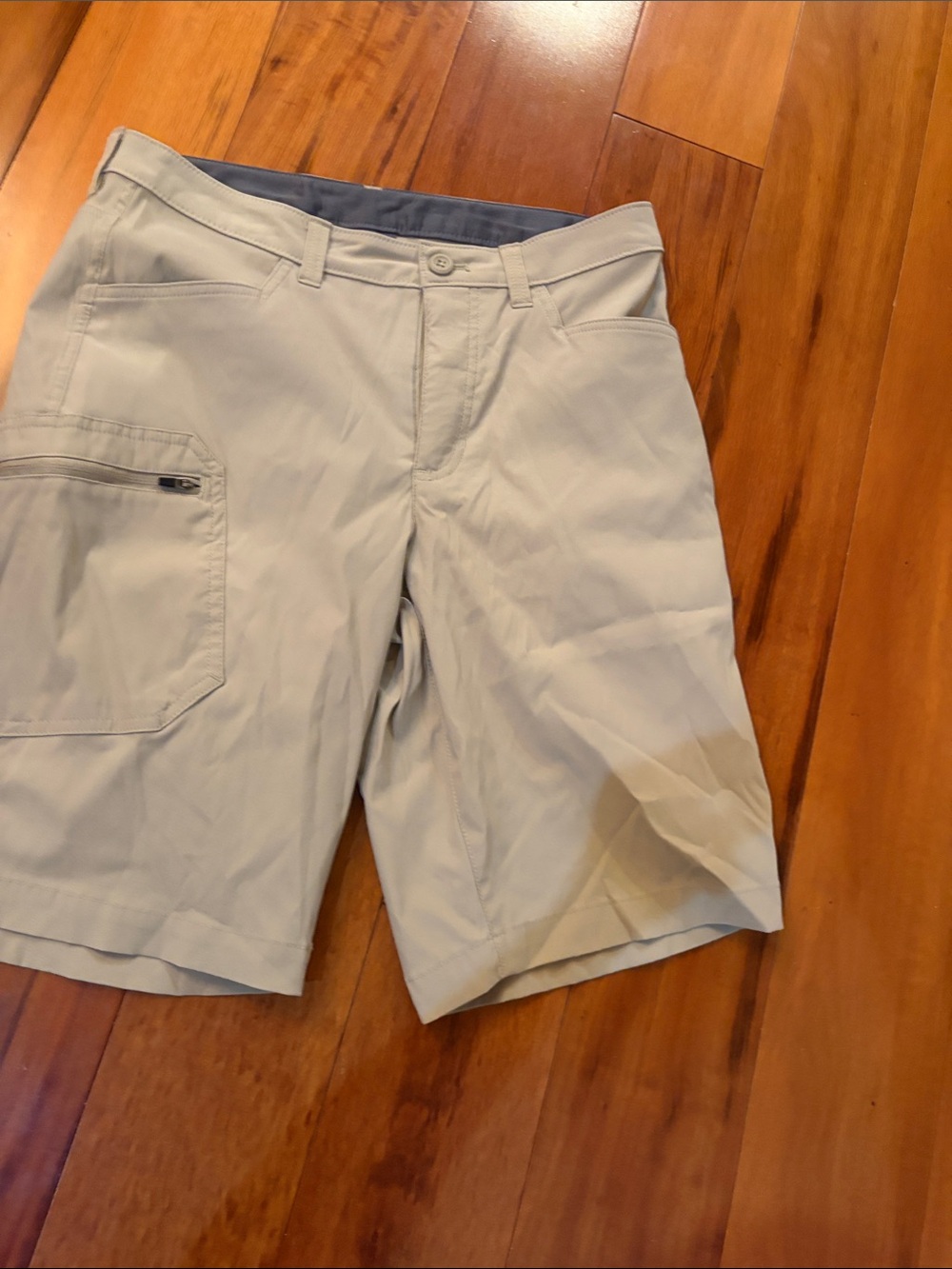 Men's Lightweight Tan Casual Shorts